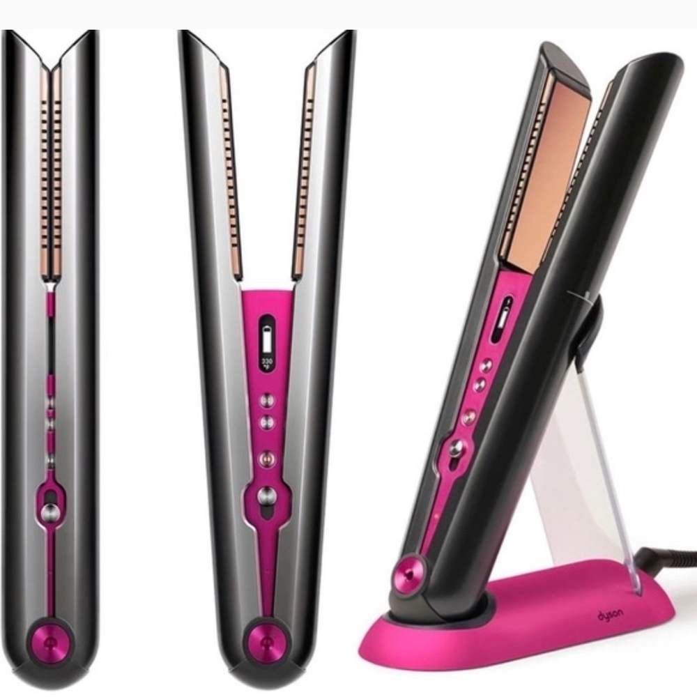 Dyson Fuchsia and Black Hair Styler